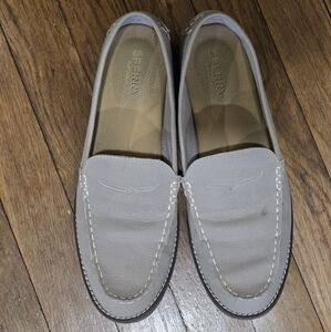 Sperry Gray Slip-On Loafers